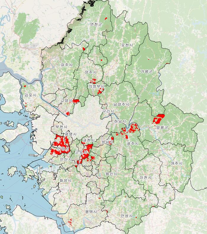 경기도, '토지거래허가구역 재지정' ©