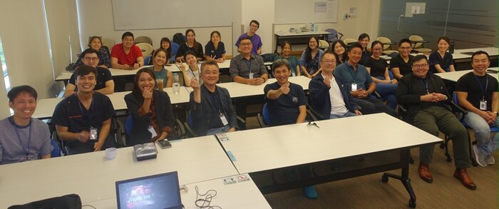 성남시의료원 하영록 실장은 '2023 싱가포르 응급의학회 학술대회에 참석했다. (2023 싱가포르의학회 기념사진 ) ©