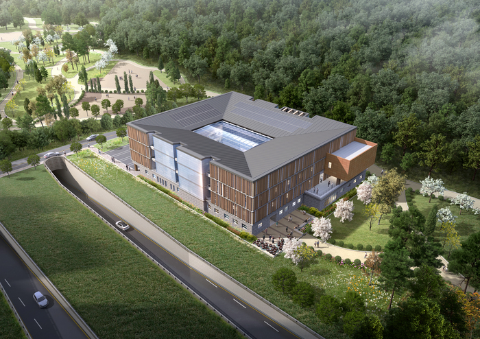 정조효(孝) 노인복지관 조감도