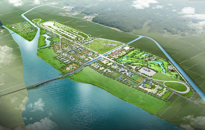 서산 바이오웰빙특구 조감도