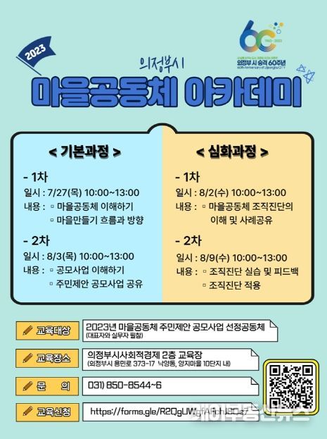 마을공동체 역량 강화 위한 마을공동체 아카데미 운영