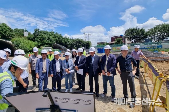 인천시의회 건교위, 도심공공주택 사업 추진 현장 방문