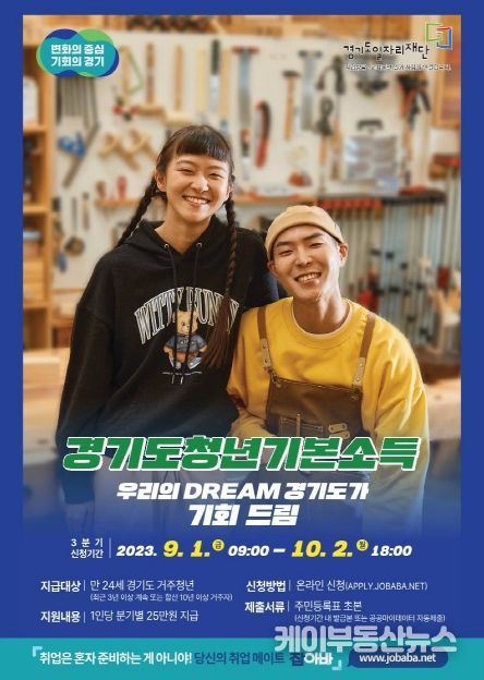 평택시, 경기도 청년기본소득 3분기 신청받습니다!