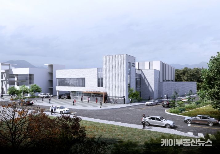 조종반다비체육관조감도