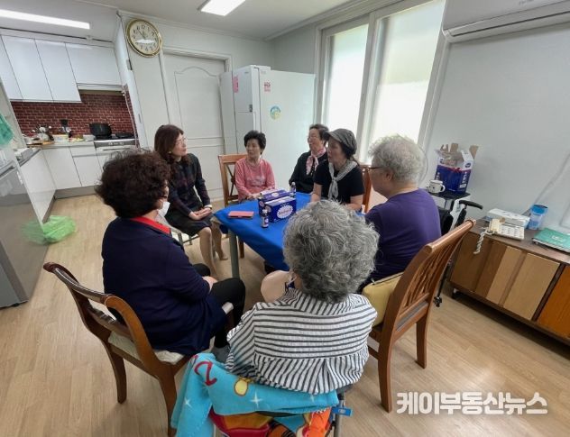 고양시 탄현1동, 가정의 달 맞이 경로당 방문