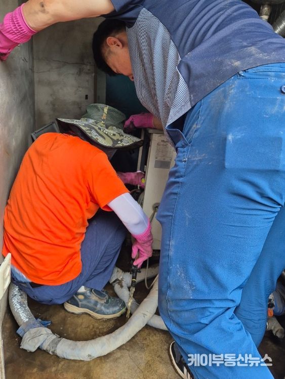 생업 뒤로하고 논산시 수해복구 활동에 올인 “작은 힘이라도 전하고파”