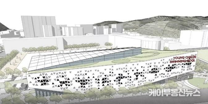 용천초등학교 학교복합시설 조감도