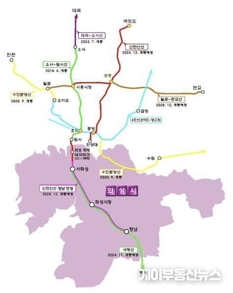 신안산선 향남연장