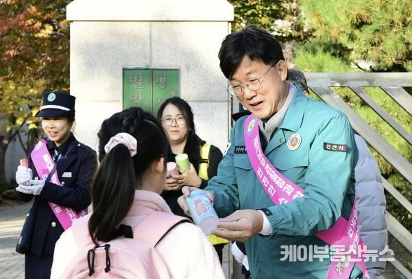 이민근 안산시장“안전한 등하굣길, 시민 협조와 관심이 필수”