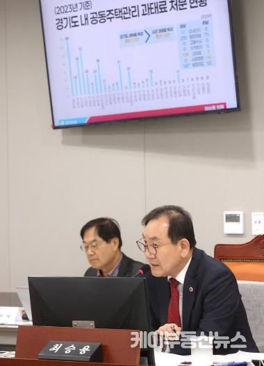 경기도의회 최승용 의원, 시군마다 다른 공동주택 감사 처분!
