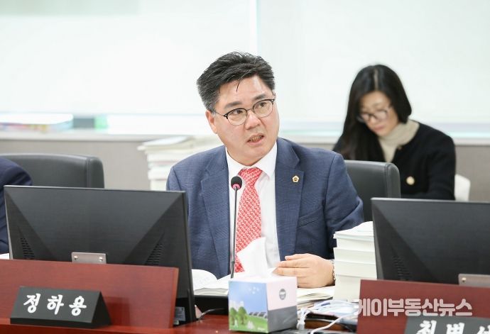 경기도의회 경제노동위원회 정하용 의원(국민의힘, 용인5)