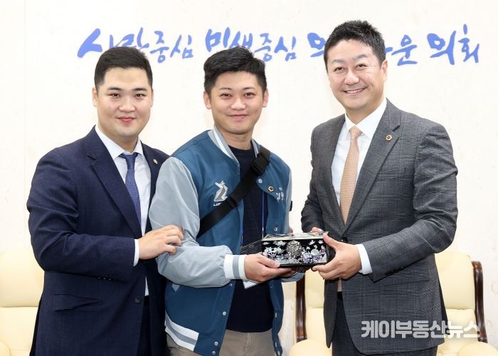 경기도의회 김진경 의장, 2일 ‘대만JC 잉거구 지부 방문단’ 접견
