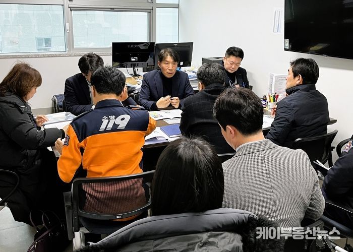 경기도의회 이홍근 의원, '화성시 화학구조119안전센터 건립 추진 간담회' 개최