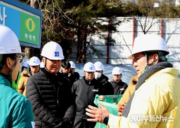 안양시, 해빙기 공공건축물 공사장 안전점검 실시