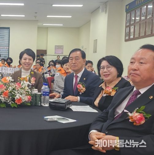 이서영 도의원, 제4주년 의용소방대원의 날 분당소방서 기념식 참석