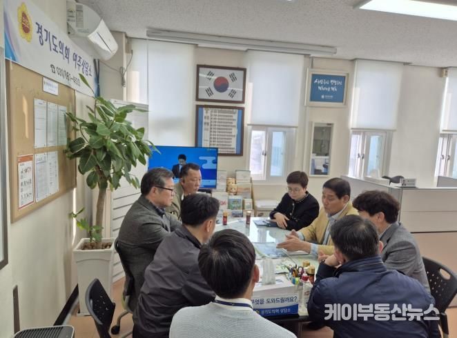 경기도의회 김규창 부의장, 상동 일원 도로 현안 해결을 위한 정담회 개최