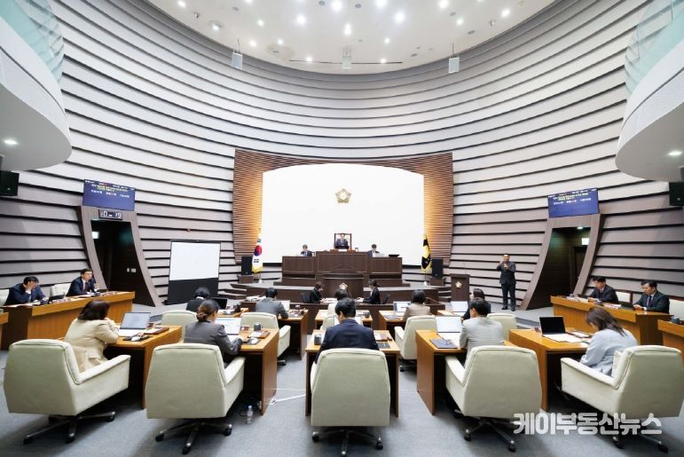 광주시의회, 제316회 임시회 개회