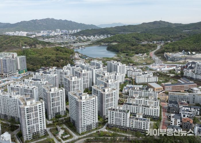 의왕시백운밸리 전경
