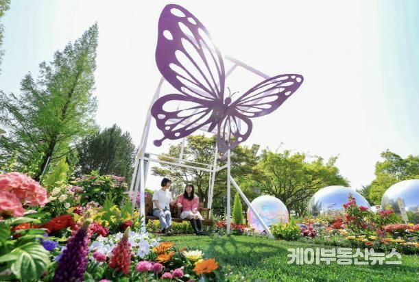 ‘꿈꾸는 정원’ 인근 조형물 포토존