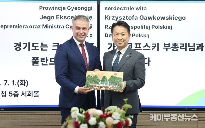 폴란드 부총리 면담