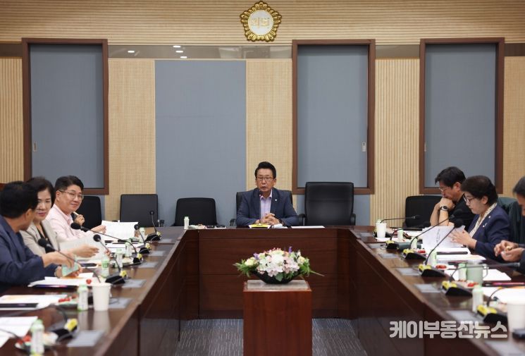 평택시의회, 8월 임시 의원간담회 개최