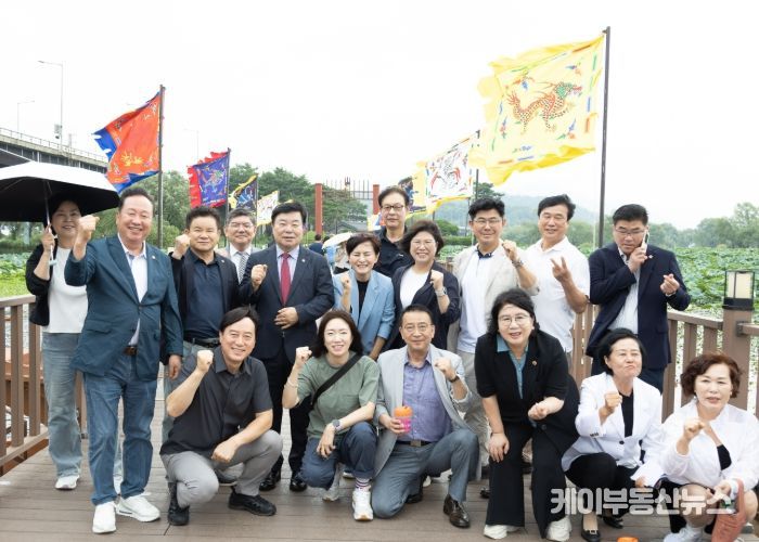 박명숙 도의원, 경기도의회 국민의힘 의원과 함께 세미원 방문… 국가정원 도약 힘 실어