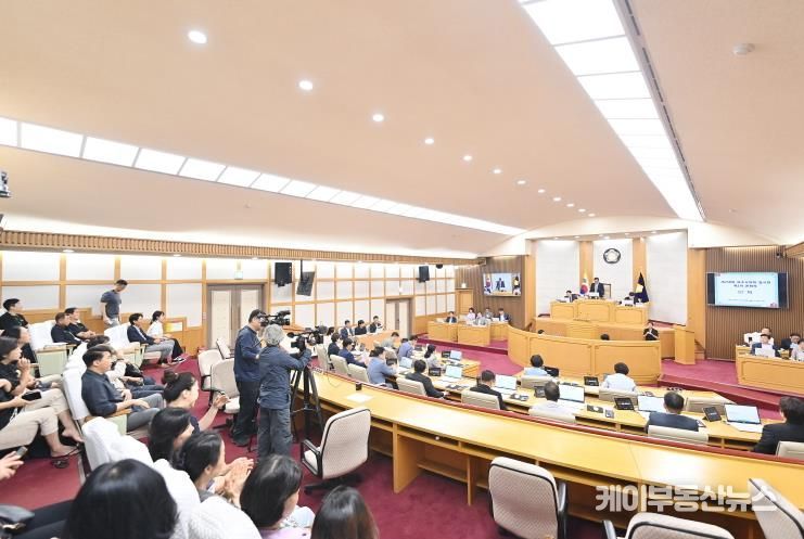 제258회 파주시의회 임시회 폐회제258회 파주시의회 임시회 폐회