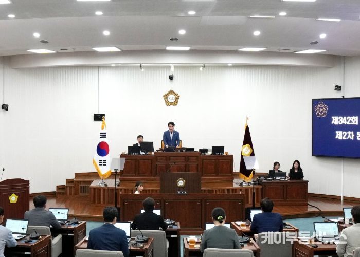 하남시의회는 9월 19일 제342회 임시회 제2차 본회의. (사진_하남시의회 제공)