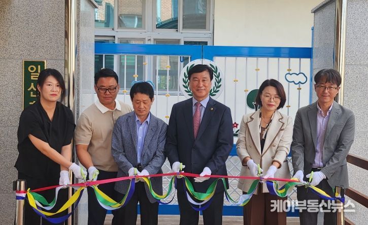 이택수 도의원, 고양 일산초 후문 복원 개통 현장 점검