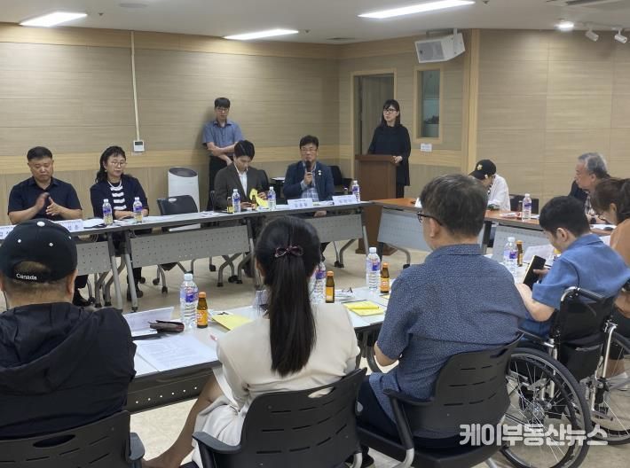 경기도의회 최만식 의원, 장애인단체와 현장 토크... 진짜 목소리 듣다