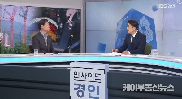 이상일 용인특례시장은 지난 16일 심야에 방영된 KBS 인사이드 경인에서 용인에서 진행 중인 초대형 반도체 프로젝트와 교통 인프라 확충 계획 등 용인의 청사진을 소개했다. KBS 갈무리(용인특례시 제공)