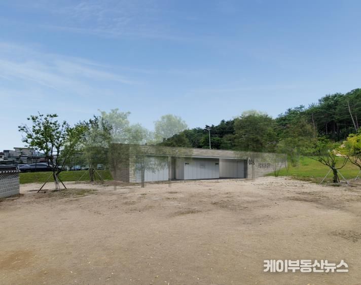 화성행궁 화장실 조감도