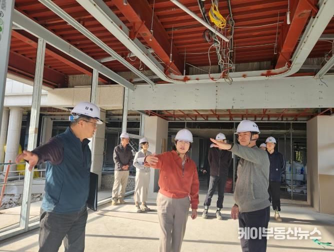 경기도의회 교육행정위원회 이애형 위원장, 경기도교육청 조원청사 및 중앙도서관 현장 방문