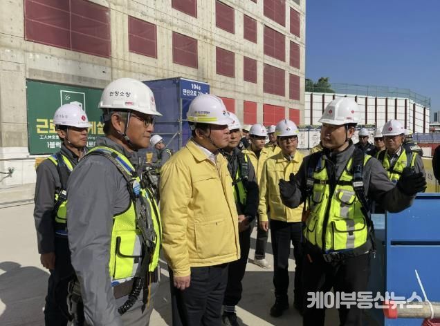 시흥시, 민관 합동 건설공사장 현장점검 '10월 안전점검의 날' 캠페인 전개