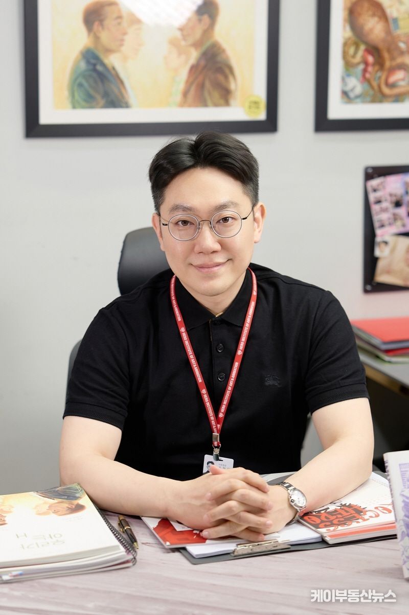 조철우 히어로애니미술학원 대표원장. / 히어로애니미술학원 사진제공