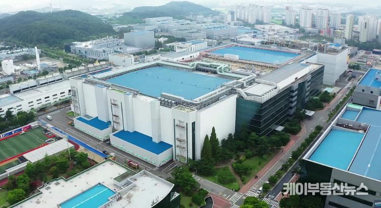 천안시 제3일반산업단지 내 삼성전자.
