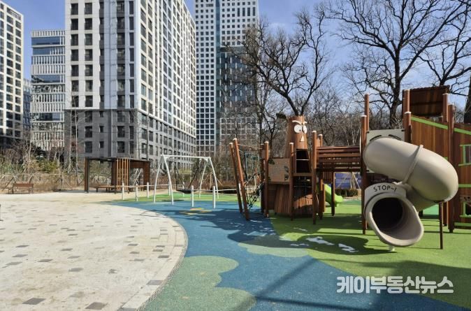 과천지식정보타운 근린공원4 개방…생활 속 휴식공간 마련