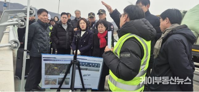 박명숙·이혜원 의원, 양평대교·양근대교 추락 방지 안전난간 설치 앞두고 현장 사전점검