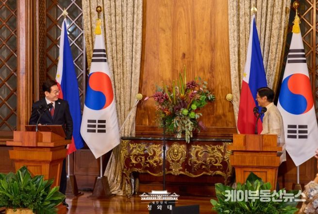 한·필리핀 공동언론발표(청와대)