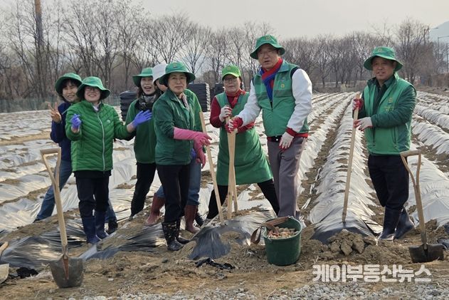 새마을운동 하남시지회, ‘이웃사랑 실천 휴경지 경작’ 사업 실시