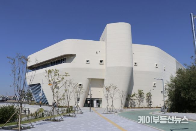 시흥오이도박물관 전경.